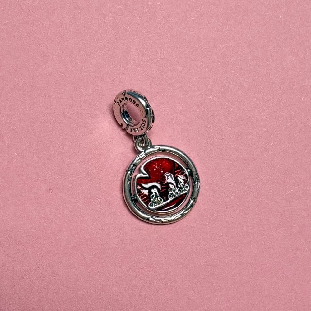 Pandora Stranger Things Glow-in-the-dark Upside Down Dangle Charm